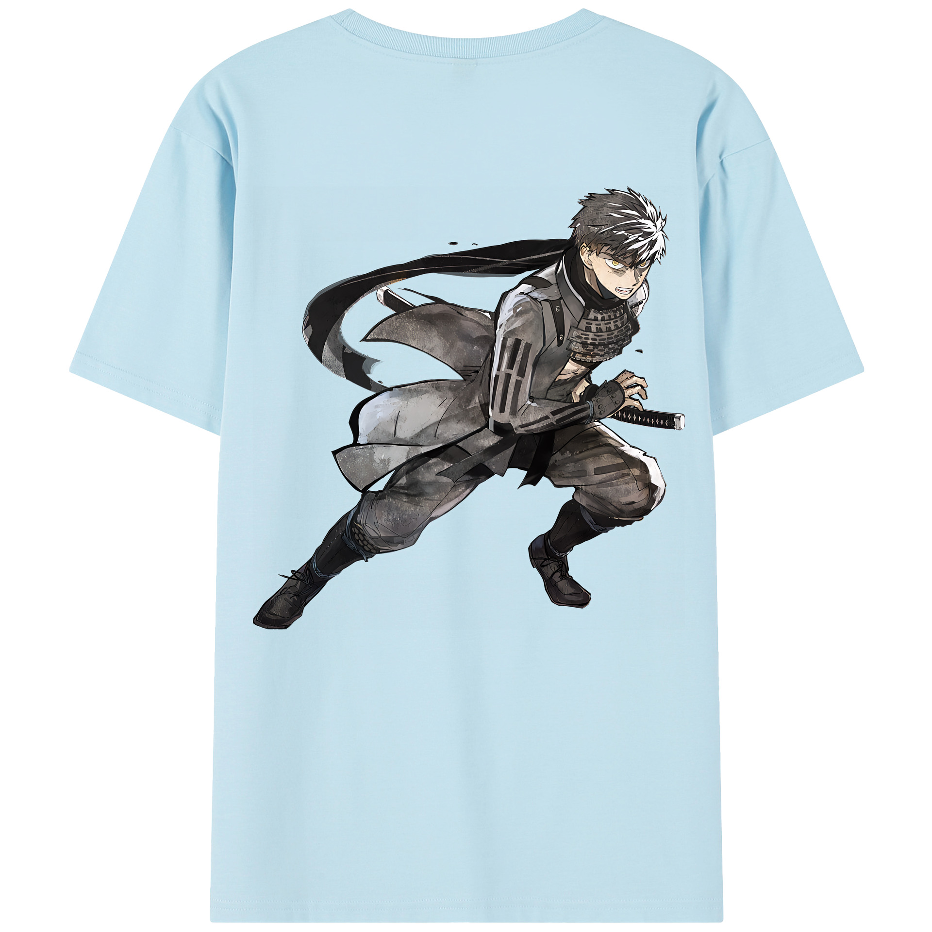 （画像用） 刀剣乱舞 Touken Ranbu 綿100％半袖Tシャツ（背面プリント）